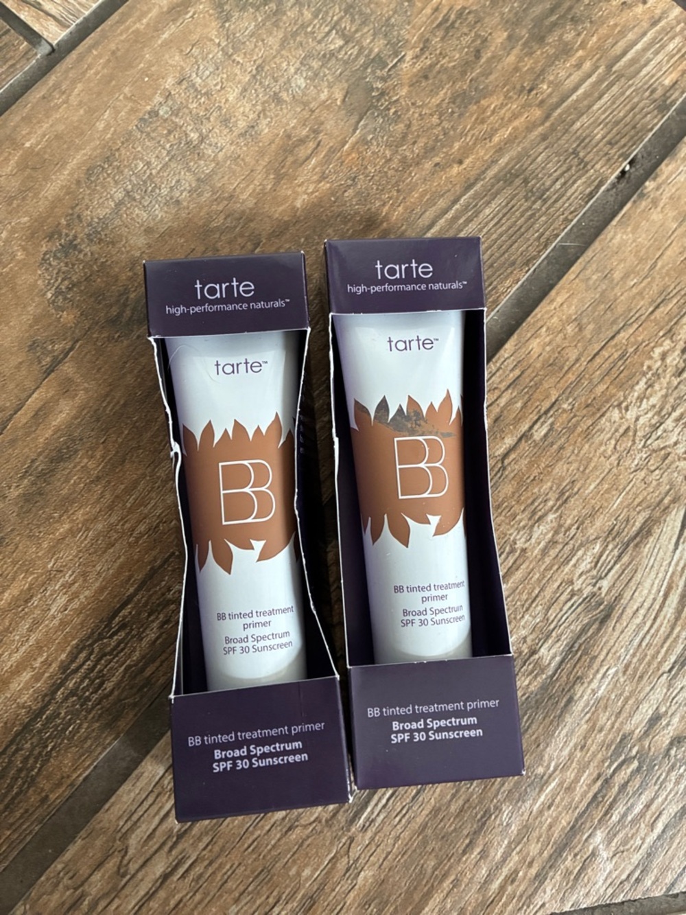 tarte BB Tinted Treatment Primer SPF 30 -new in Packaging 2packages tan-deep